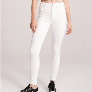 Abercrombie Simone High Rise Super Skinny Jeans